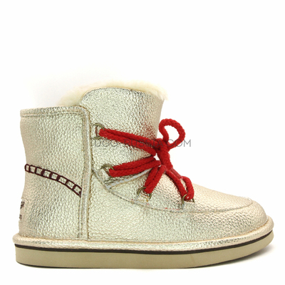 Jimmy Choo Louge Leather Gold Mini