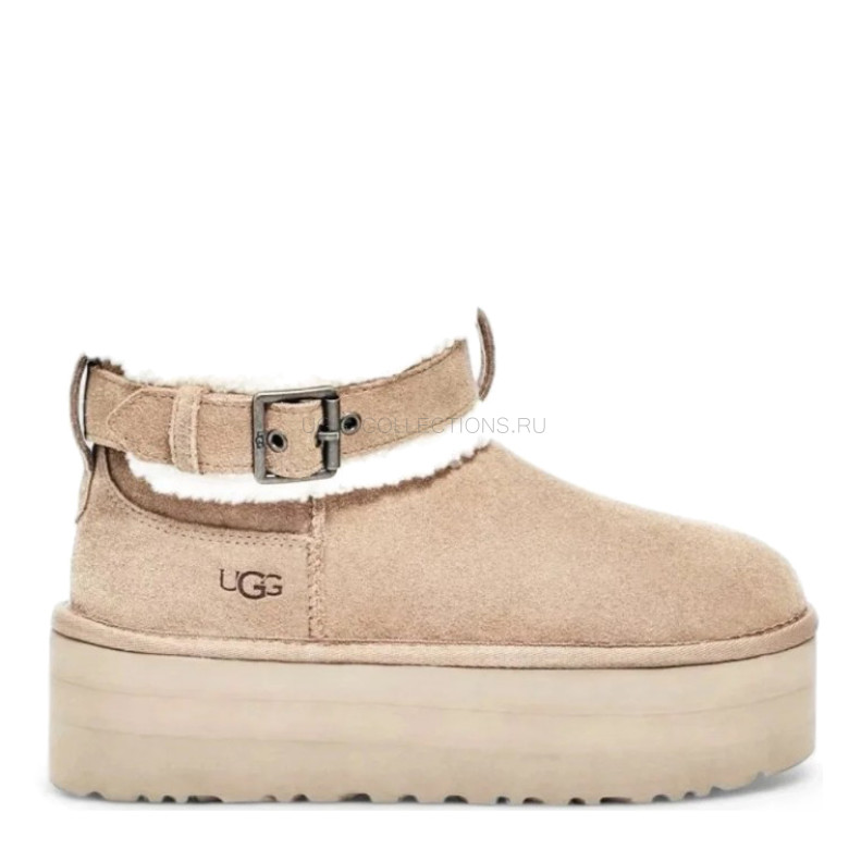 UGG Ultra Mini Belted Roller Sand