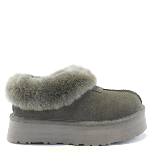 Platform Slipper Grey