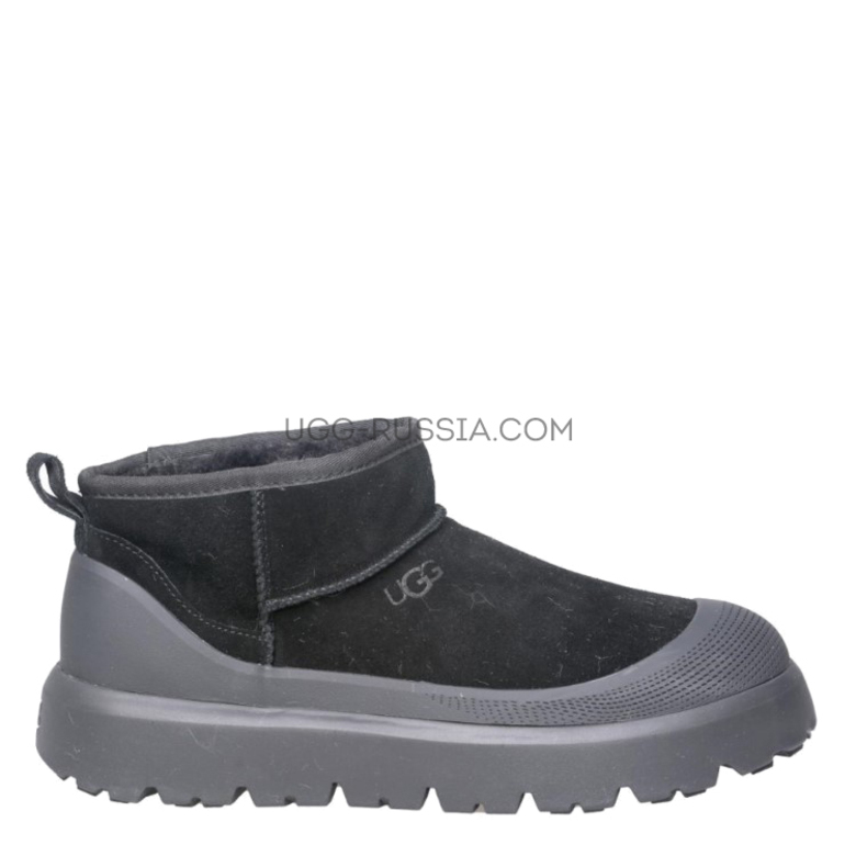 UGG Mens Ultra Mini Hybrid Black