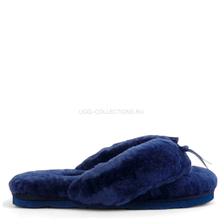 UGG Fluf Fflip Flop Navy Blu