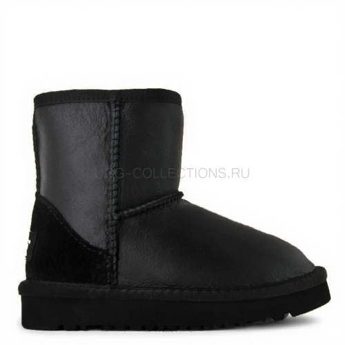 Kids Classic Short Metallic Black