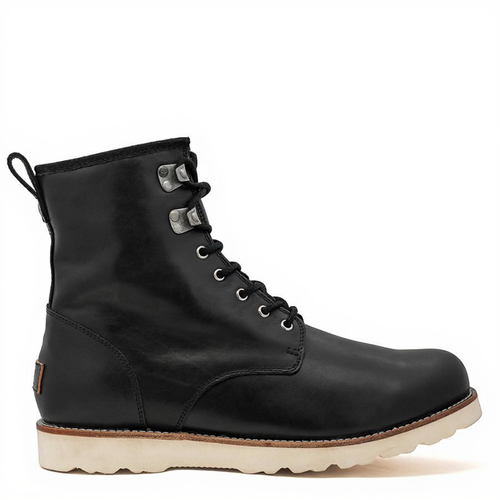 Men's Hannen Black (White Sole)