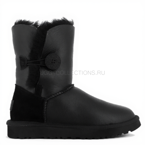 Kids Bailey Button Metallic Black