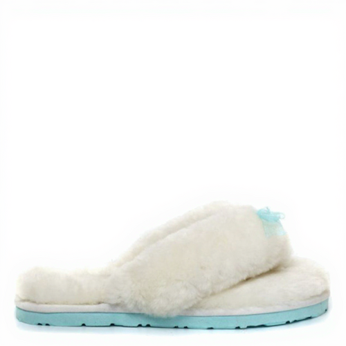 Fluff Flip Flop White