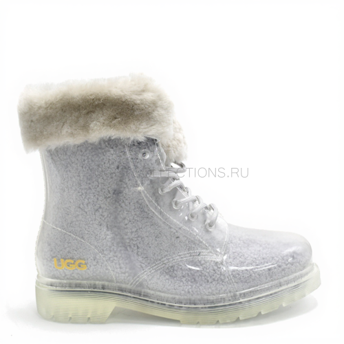 Chunky Сlear Boot Grey